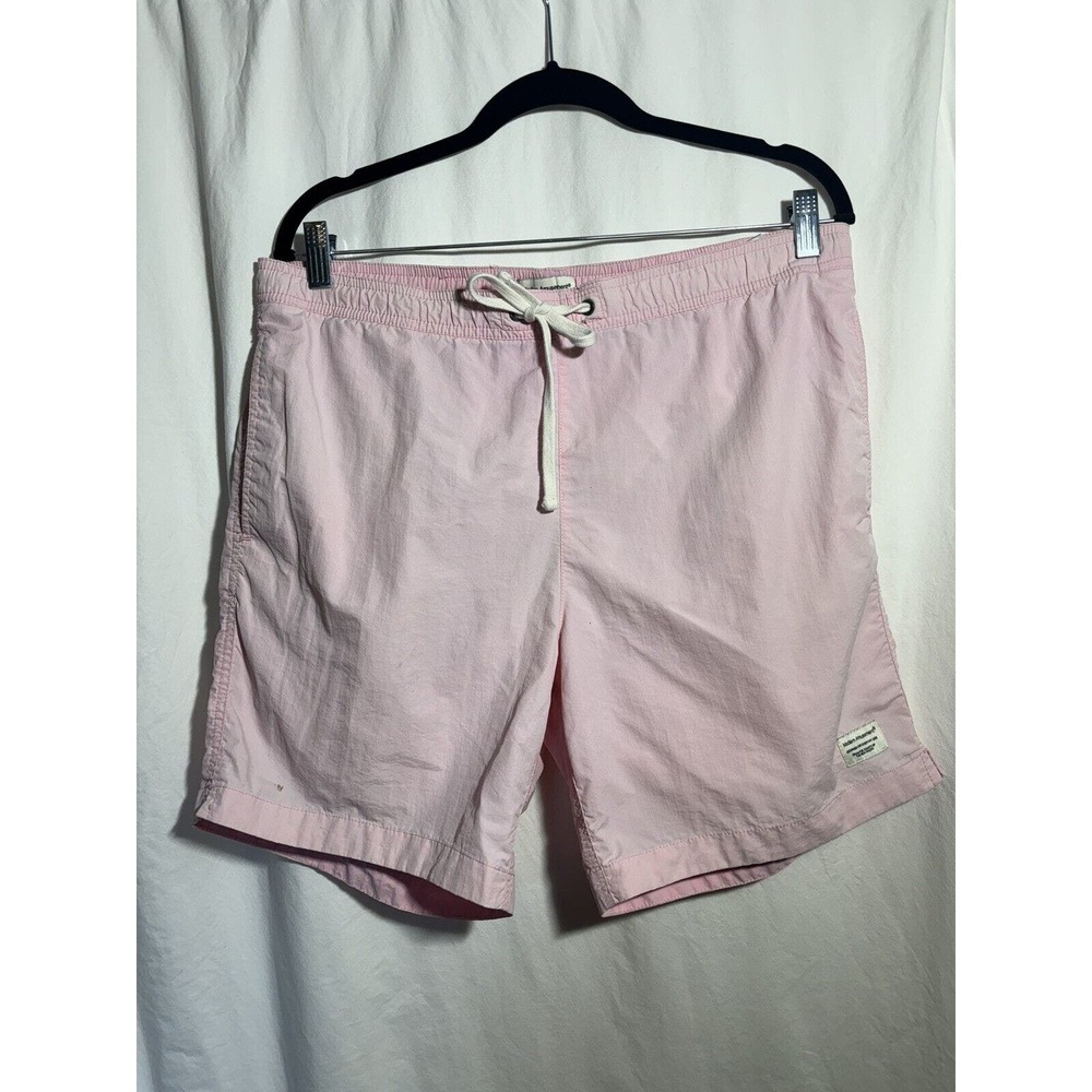 Modern Amusement Swim Trunks Men’s Size Medium Pink Shorts O3‎